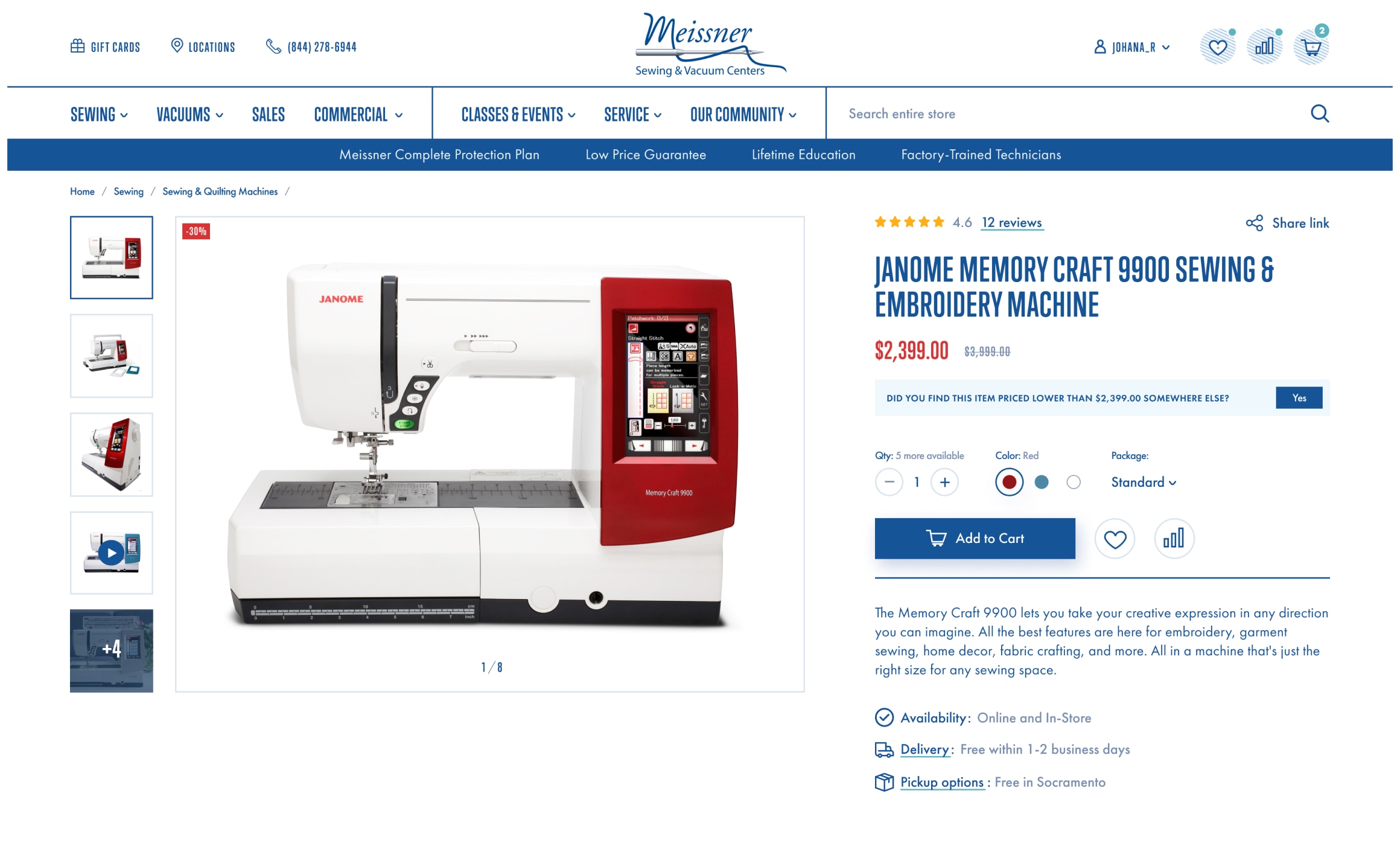 Meissner Sewing and Vacuum